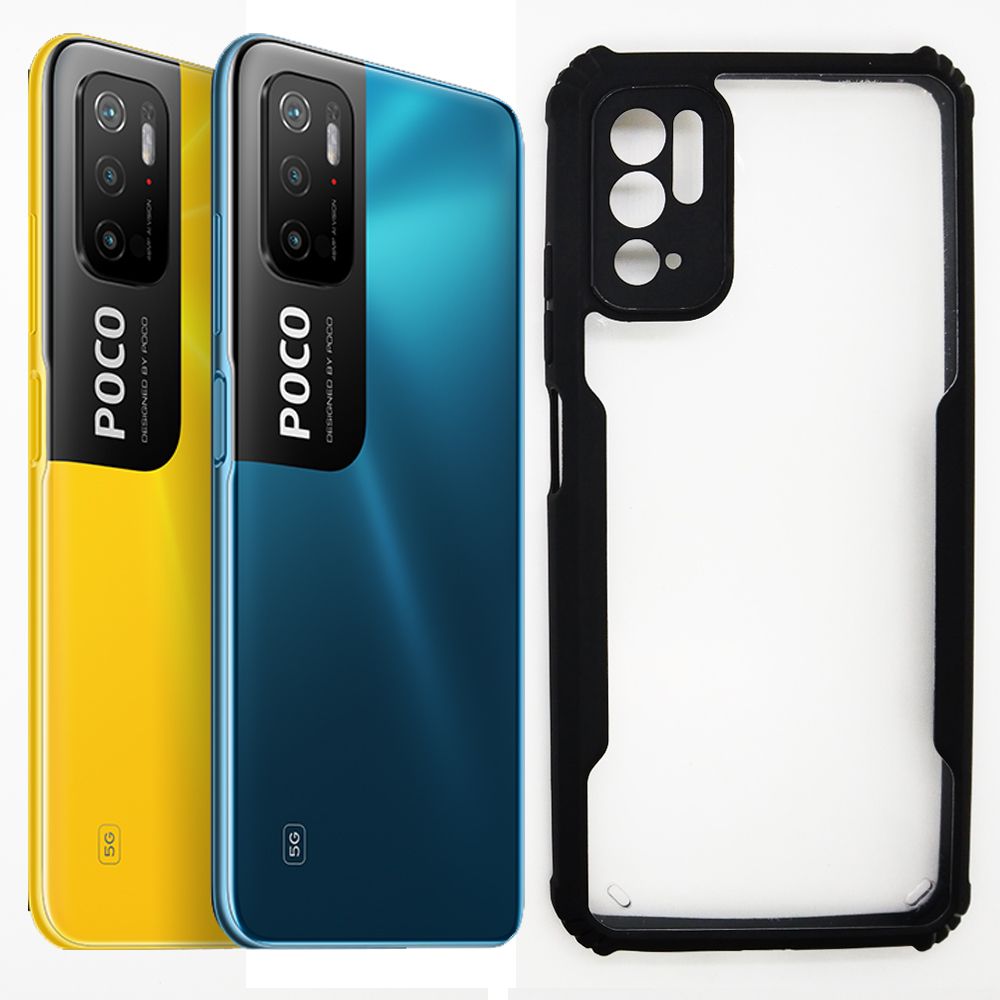 iPaky Soft Silicone TPU Bumper Case For Xiaomi Mi POCO M3 Pro
