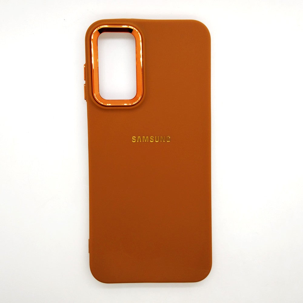 Gold Camera Protection Back Cover for Samsung A14 5G