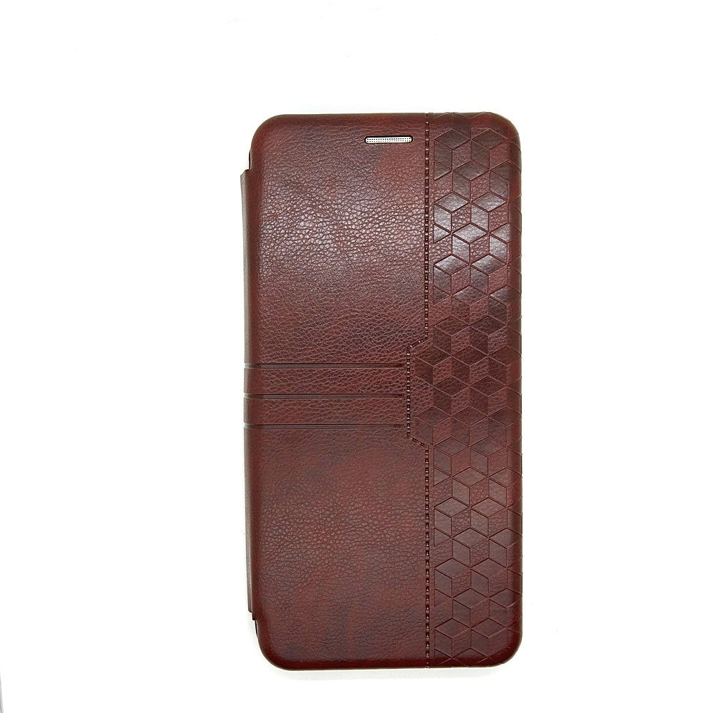 Samsung A03s / A02s / M02s Leather Pouch Case Premium Leather texture full cover