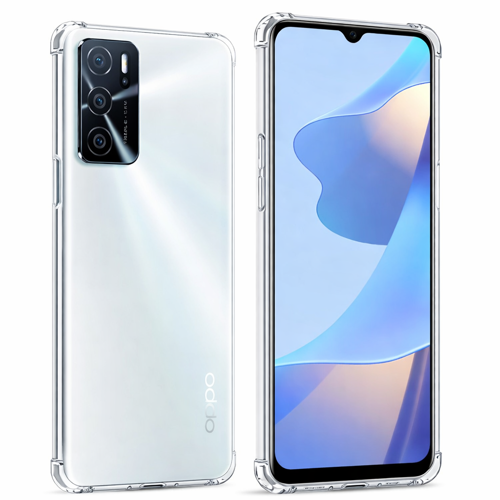 OPPO A16 Clear Anti-Shock Case Corner Drop Protection Cover
