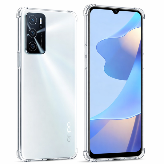 OPPO A16 Clear Anti-Shock Case Corner Drop Protection Cover