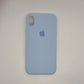 apple silicone case Velvet Hard back cover for iPhone XR