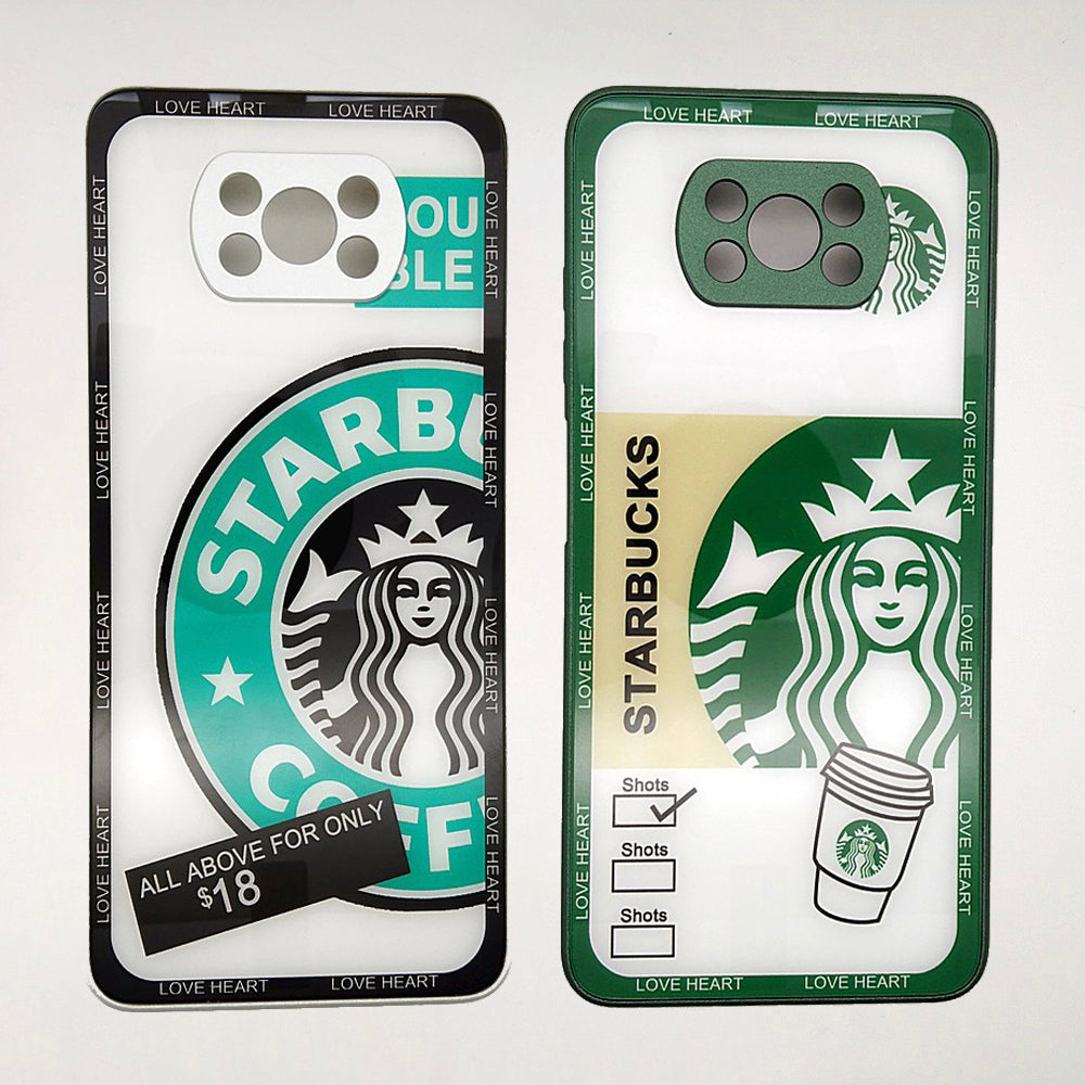 POCO X3 Starbucks Design Back cover Case for Xiaomi Mi POCO X3