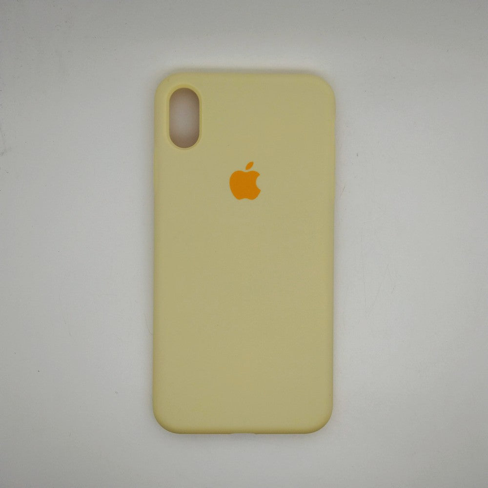 apple silicone case Velvet Hard back cover for iPhone Xs Max