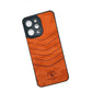 Redmi 12 POLO clothe texture case velvet Back Cover Orange