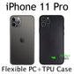 Black Custom Decal Print Slim Case for apple iPhone 11 Pro