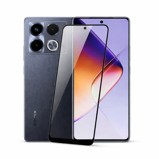 infinix Note 40 Pro Tempered Glass Screen Protector 9H HD Clear