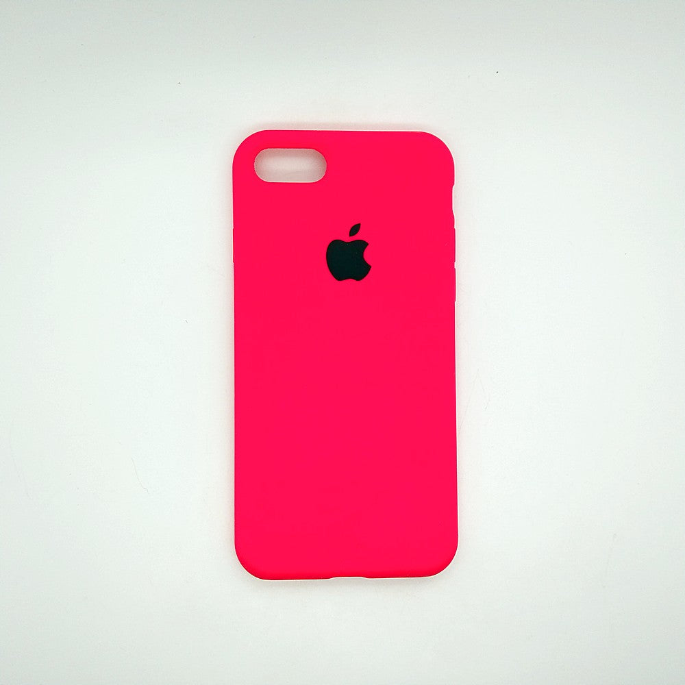 apple silicone case Velvet Hard back cover for iPhone 7 / 8