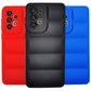Puffer Case Jacket Cushion Back Cover for Samsung A33 5G