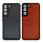 Luxury Leather Case Protection Phone Case Back Cover for Samsung S22