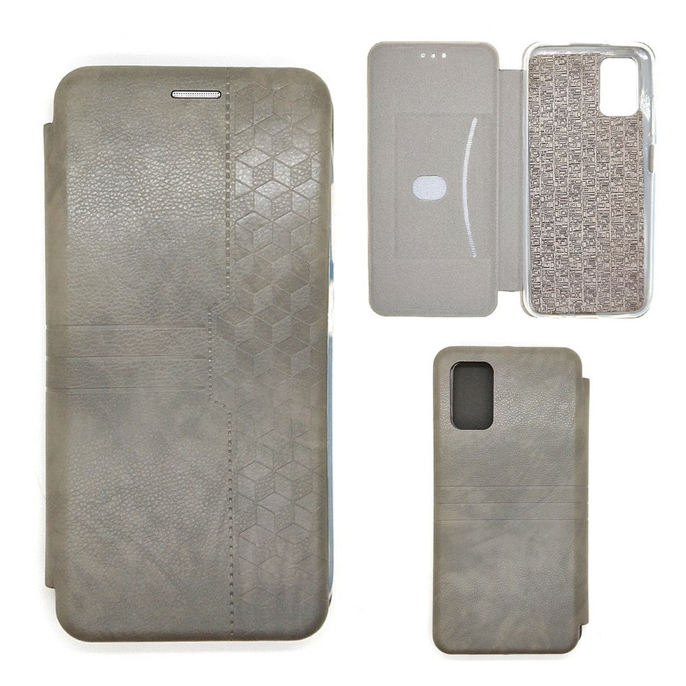 Samsung A03s / A02s / M02s Leather Pouch Case Premium Leather texture full cover