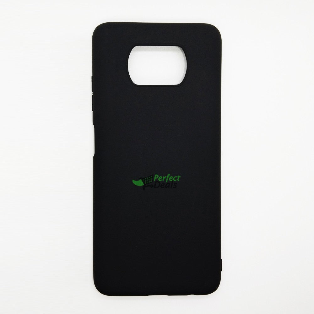 Slim Rubber fit back cover for Mi POCO X3