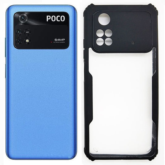 iPaky Soft Silicone TPU Bumper Case For Xiaomi Mi POCO M4 Pro