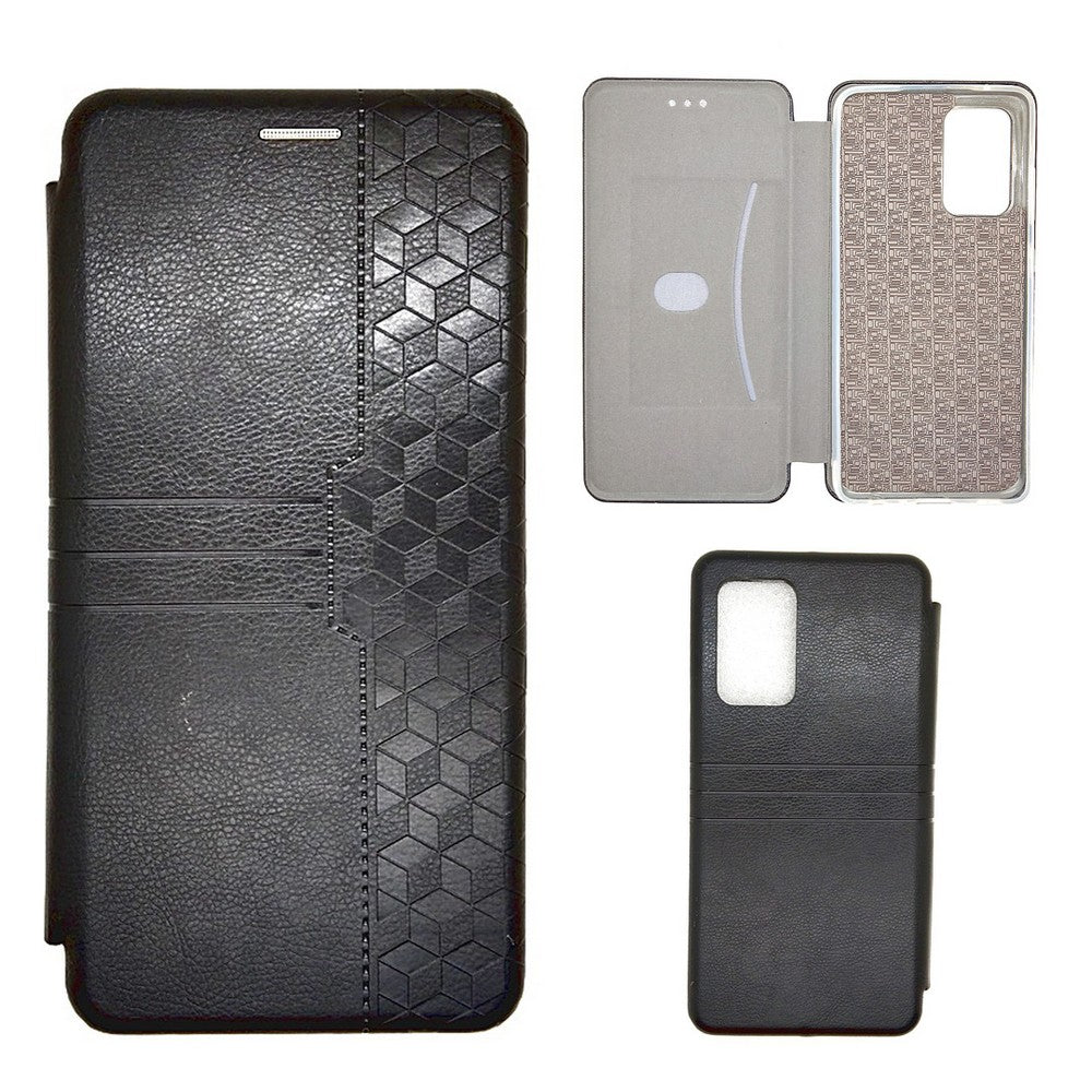 Samsung A52 Leather Pouch Case Premium Leather texture full cover