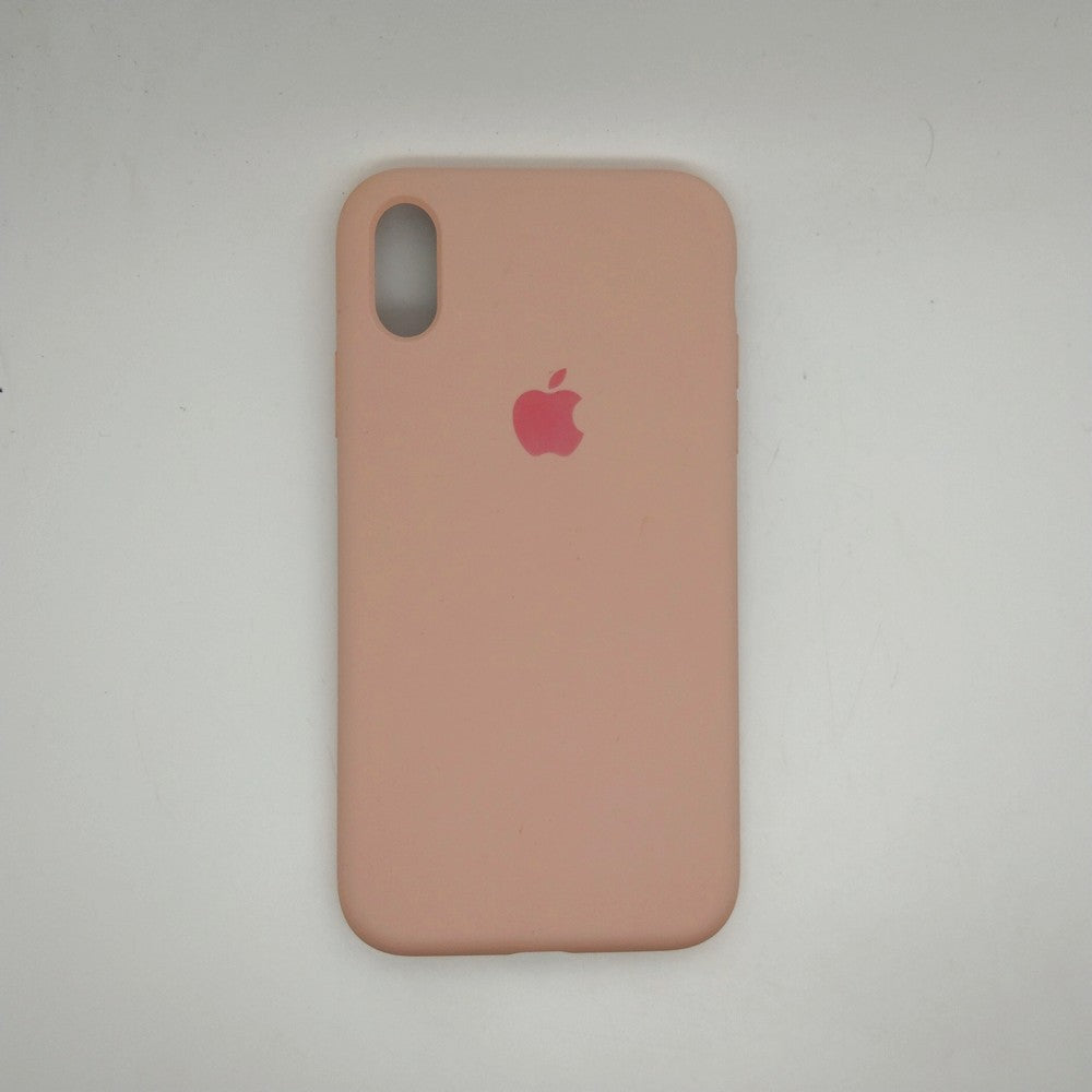 apple silicone case Velvet Hard back cover for iPhone XR