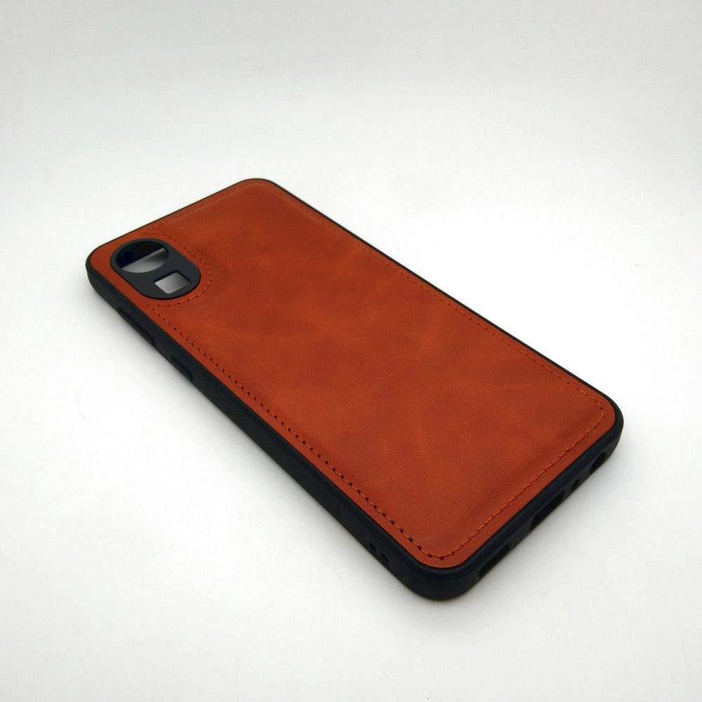 Luxury Leather Case Protection Phone Case Back Cover for Samsung A03 Core
