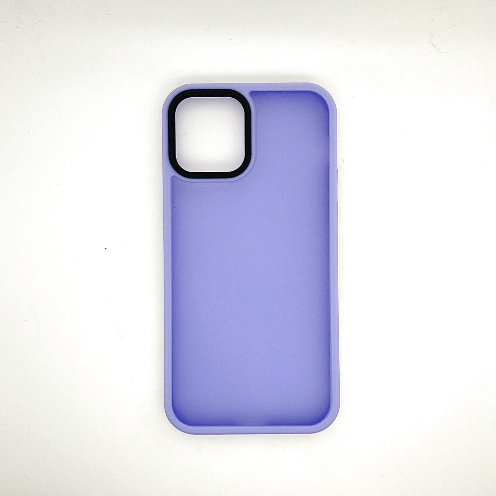 iPhone 12 Matte Back cover slim shockproof LMU design case
