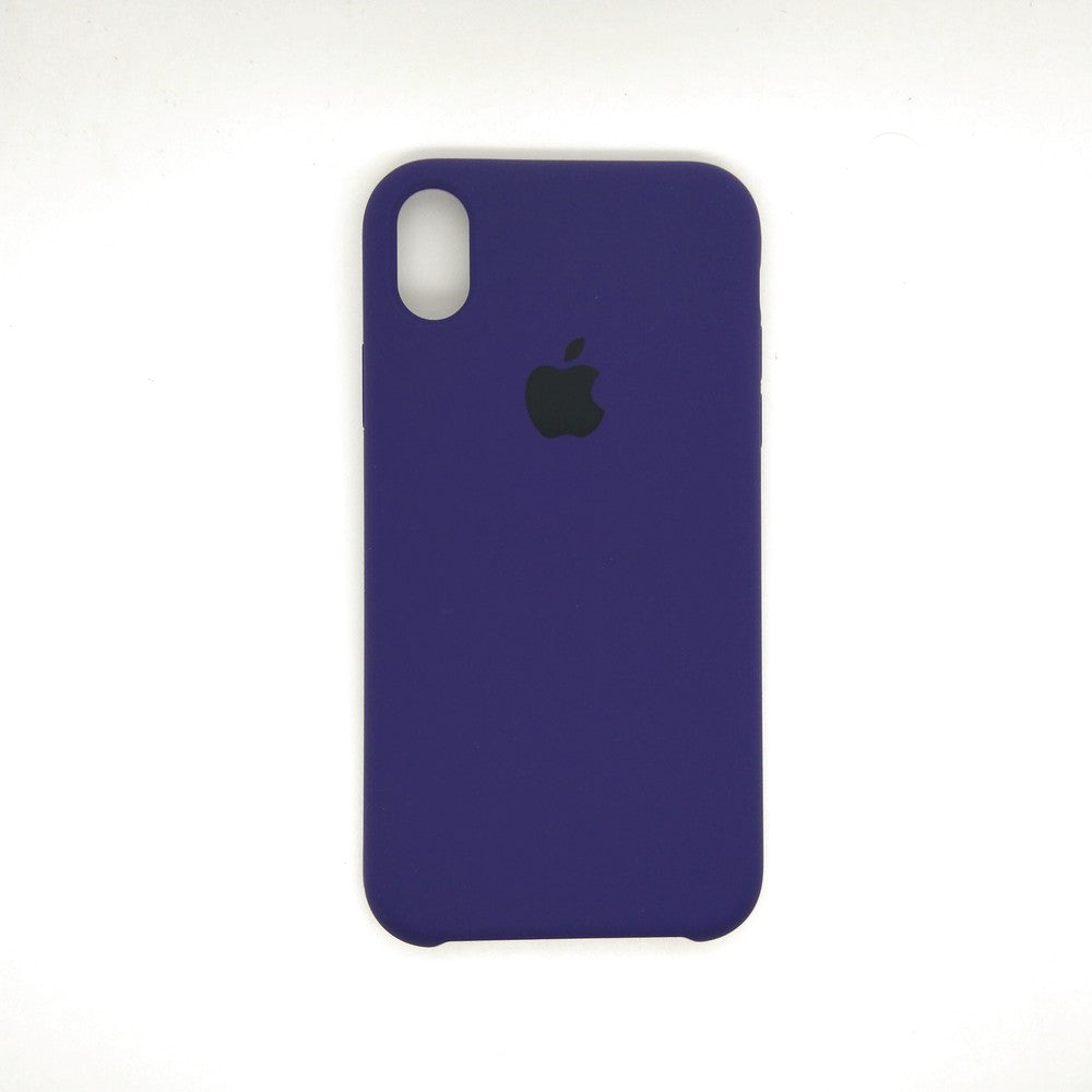 apple silicone case Velvet Hard back cover for iPhone XR