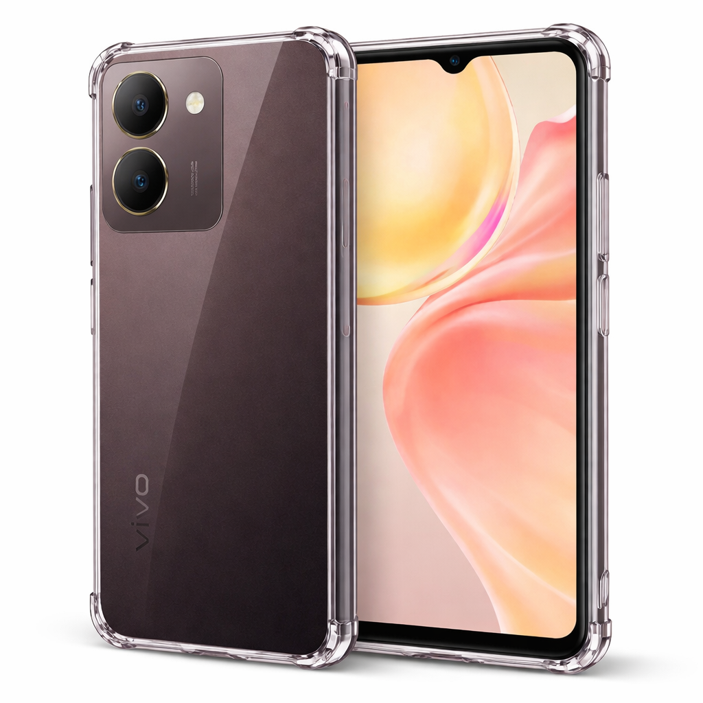 Vivo Y27s Clear Anti-Shock Case Heavy Duty Corner Cover