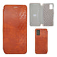 Samsung A03s / A02s / M02s Leather Pouch Case Premium Leather texture full cover