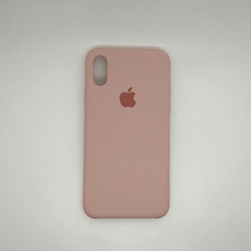 apple silicone case Velvet Hard back cover for iPhone X / XS