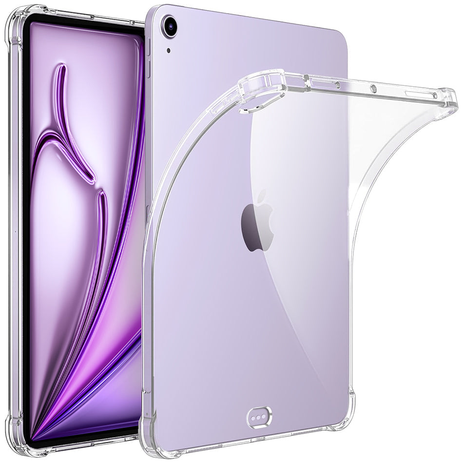 iPad Air 2024 13" Clear Anti-Shock Case Heavy Duty Bumper Cover