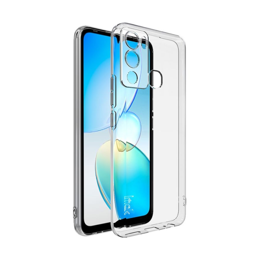 AntiShock Clear Back Cover Soft Silicone TPU Bumper case for Infinix Hot 12i