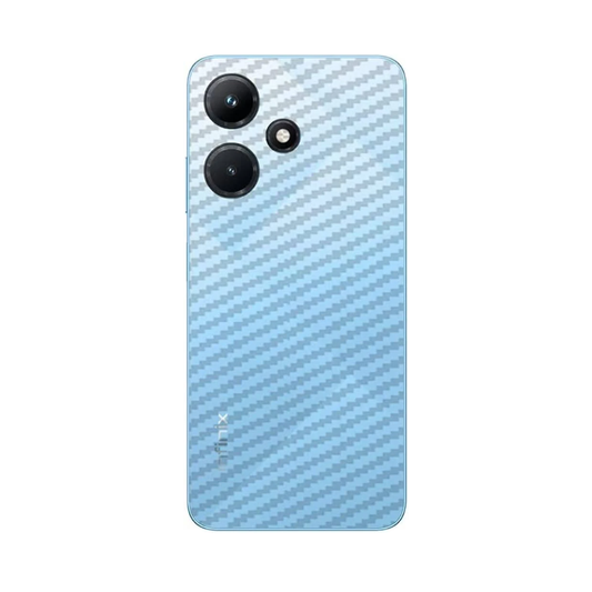 Infinix Hot 30i Carbon Back Sticker Anti-Scratch Mobile Back Skin