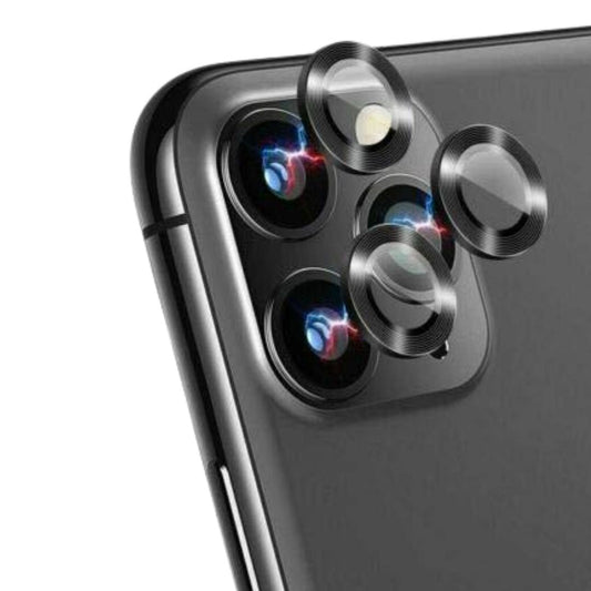 iPhone 11 Pro Max Camera lens protection Ring with Tempered glass