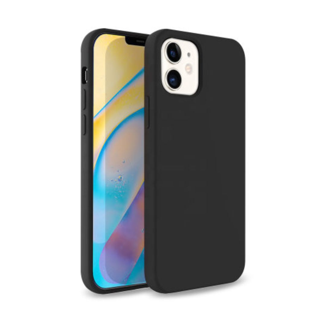 Slim Rubber fit back cover for iPhone 12