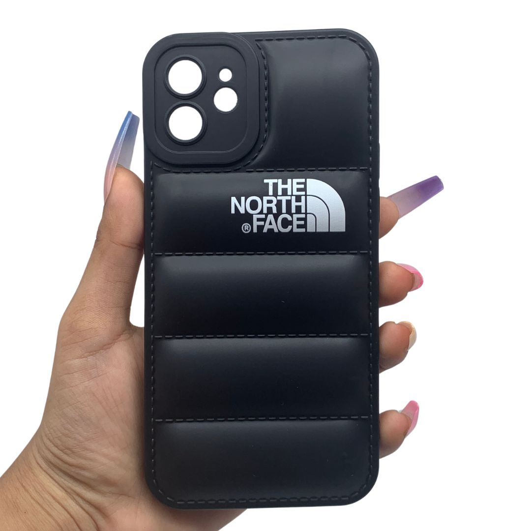 iPhone 12 Puffer Jacket Case Shock-Absorbing Air Cushion Back Cover
