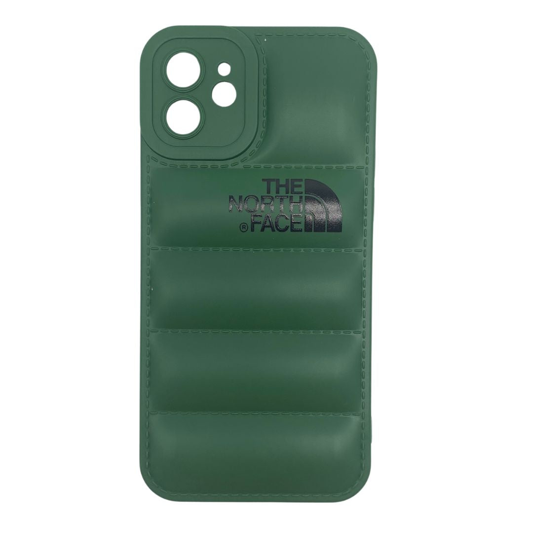 iPhone 12 Puffer Jacket Case Shock-Absorbing Air Cushion Back Cover