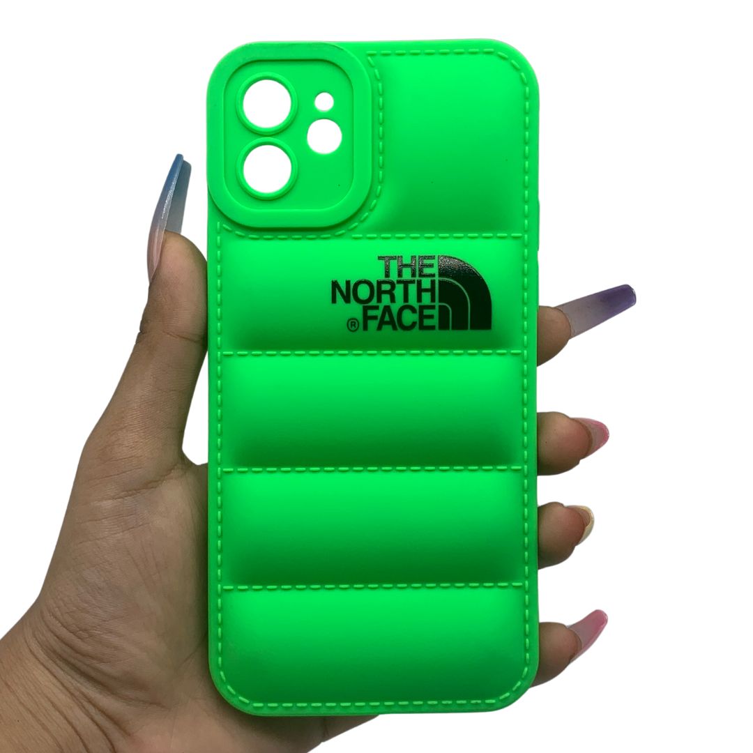 iPhone 12 Puffer Jacket Case Shock-Absorbing Air Cushion Back Cover