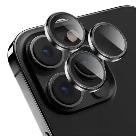iPhone 12 Pro Max Camera lens protection Ring with Tempered glass
