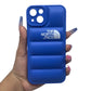 iPhone 13 Puffer Jacket Case Shock-Absorbing Air Cushion Back Cover