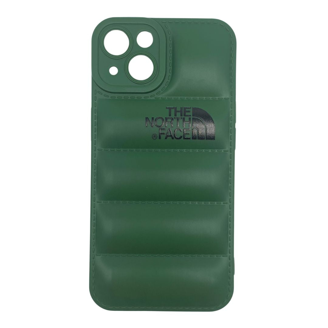 iPhone 13 Puffer Jacket Case Shock-Absorbing Air Cushion Back Cover
