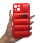 iPhone 13 Puffer Jacket Case Shock-Absorbing Air Cushion Back Cover