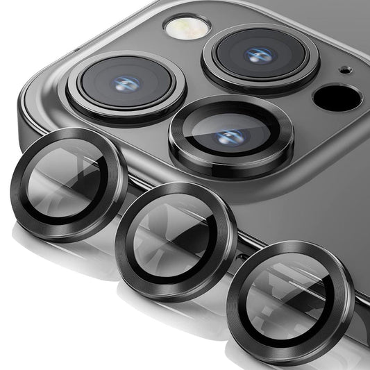 iPhone 13 Pro Max Camera lens protection Ring with Tempered glass
