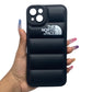 iPhone 14 Plus Puffer Jacket Case Shock-Absorbing Air Cushion Back Cover