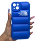 iPhone 14 Plus Puffer Jacket Case Shock-Absorbing Air Cushion Back Cover