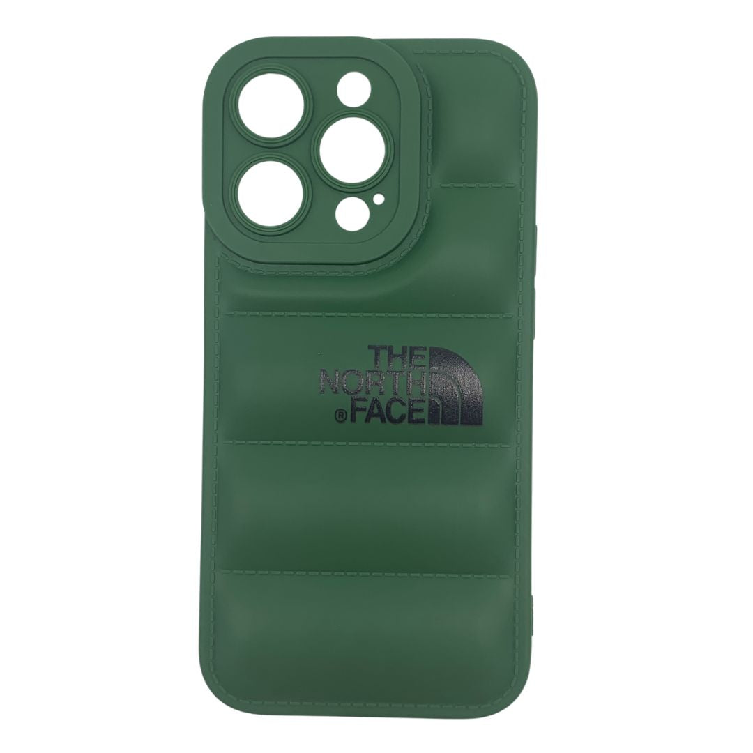 iPhone 14 Pro Puffer Jacket Case Shock-Absorbing Air Cushion Back Cover