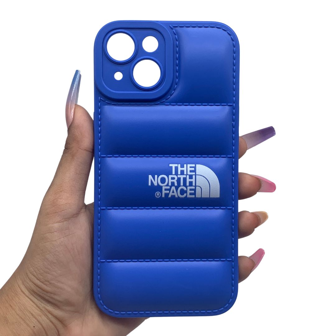 iPhone 15 Puffer Jacket Case Shock-Absorbing Air Cushion Back Cover