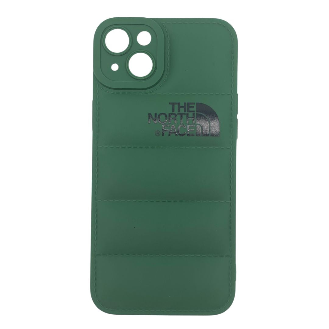 iPhone 15 Plus Puffer Jacket Case Shock-Absorbing Air Cushion Back Cover