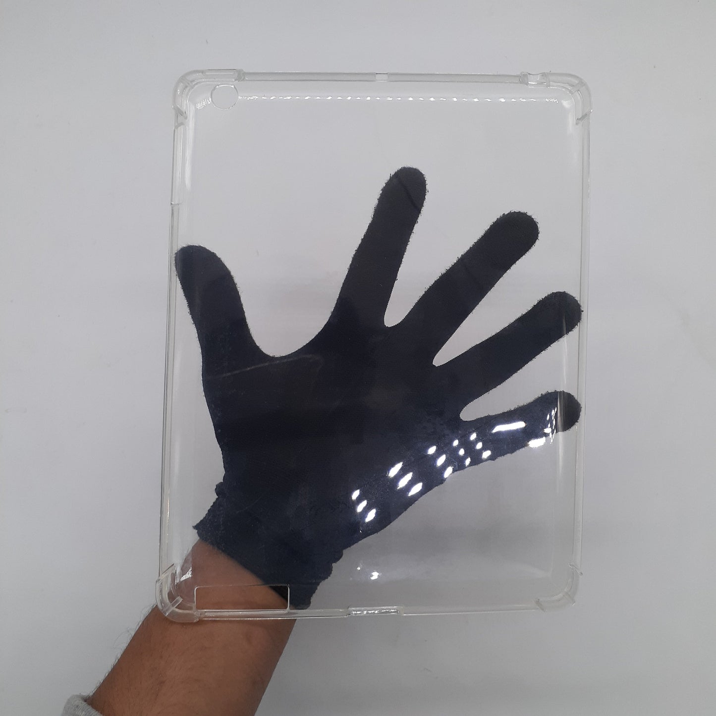 iPad 2 Clear Anti-Shock Case Thick Transparent Protective Cover