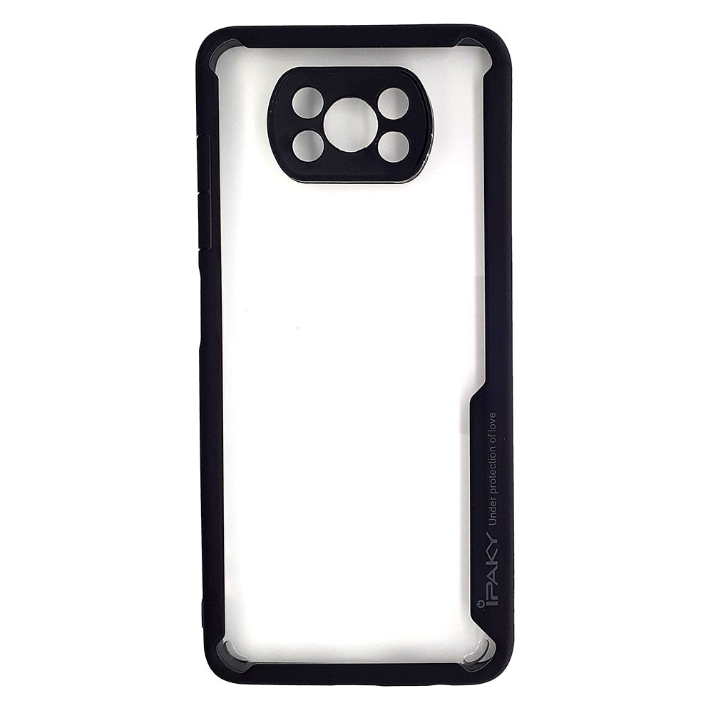 iPaky Shock Proof Back Cover for POCO X3