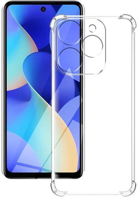 infinix Hot 40i Clear Anti-Shock Case Bumper Corner Protection