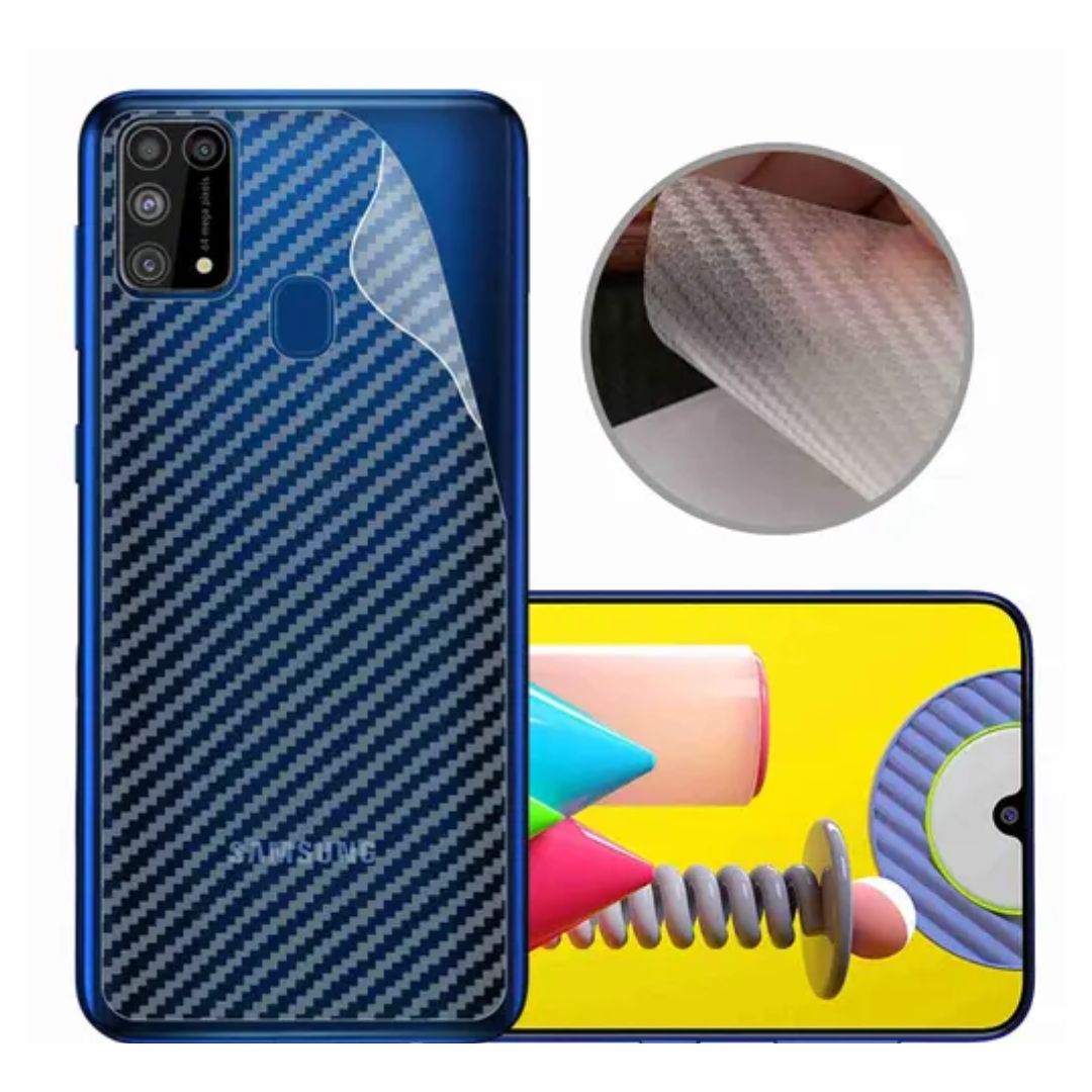 Carbon Back Sticker for Samsung