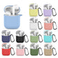 Soft Silicone with Clip Metal Hanger for apple airpod 1/2