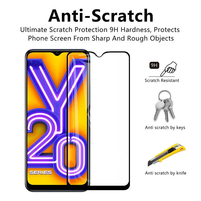Screen Protector Tempered Glass for Vivo Y20