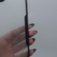 iPaky iPhone 15 Plus Shockproof Matte Black Border Camera lens Protection back cover Case